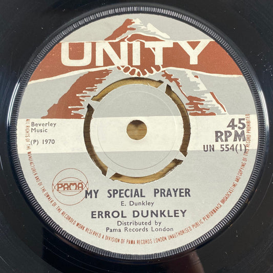 Errol Dunkley | My Special Prayer (7" single)