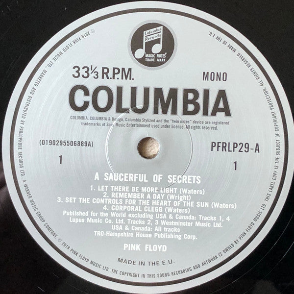 Pink Floyd | A Saucerful Of Secrets (12" Album)