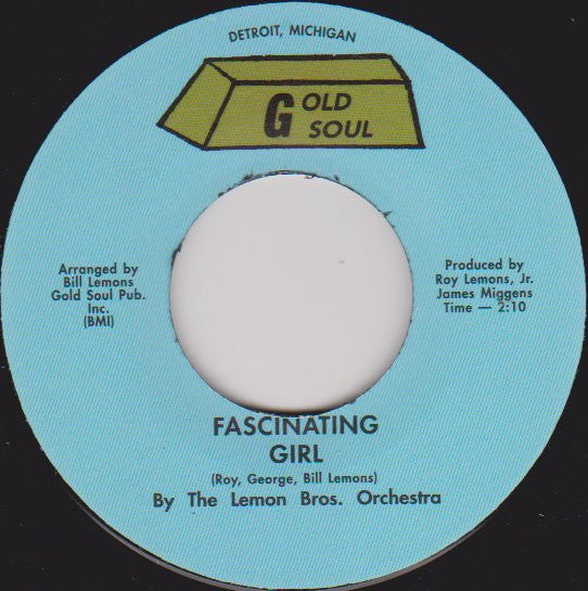 George Lemons | Fascinating Girl (7" single)