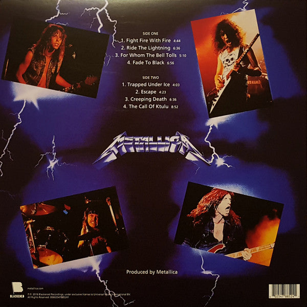 Metallica | Ride The Lightning (12" album)