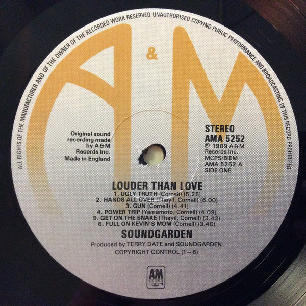 Soundgarden | Louder Than Love (12" album)