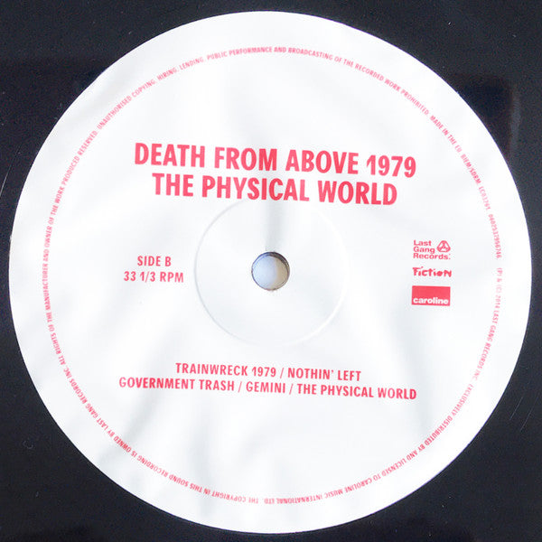 Death From Above 1979 | The Physical World (12" album)