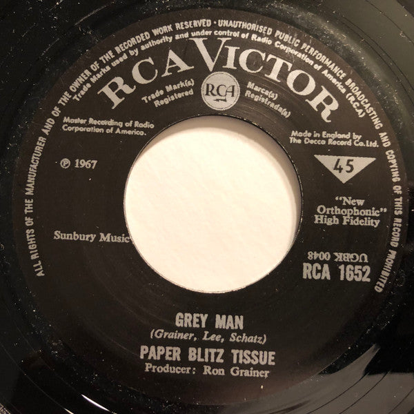 Paper Blitz Tissue | Boy Meets Girl (7" single)