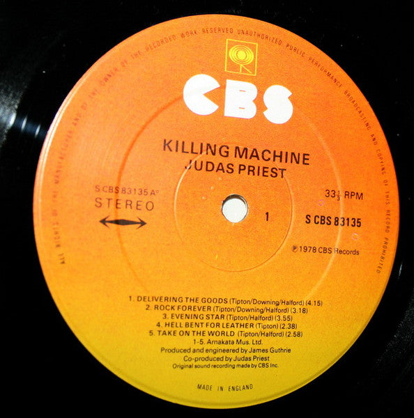 Judas Priest | Killing Machine (12" album)