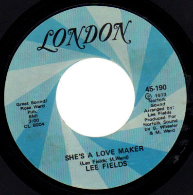 Lee Fields | She's A Love Maker (7"single)