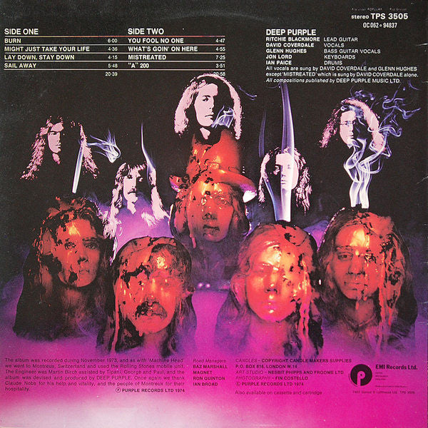 Deep Purple | Burn (12" Album)