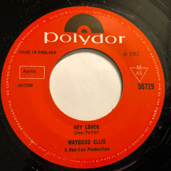 Waygood Ellis | I Like What I'm Tryin' To Do (7" single)