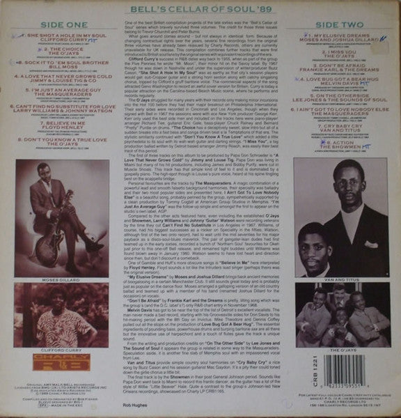 Various | Bell's Cellar Of Soul '89 (12" album)