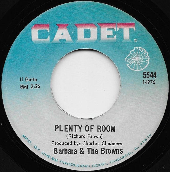 Barbara & The Browns | I Don't Want To Have To Wait (7" single)