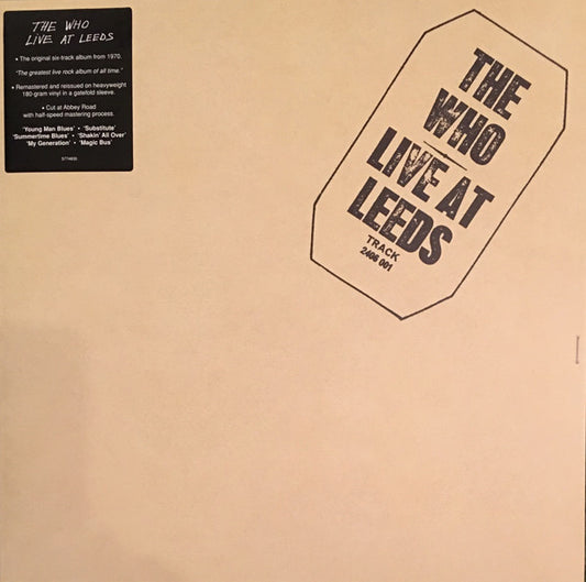 The Who | Live At Leeds (12 inch LP)