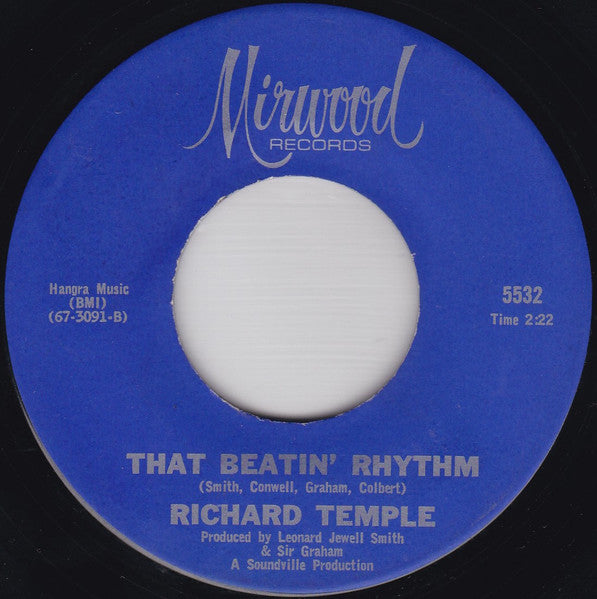 Richard Temple | Could It Be / That Beatin' Rhythm (7" single)