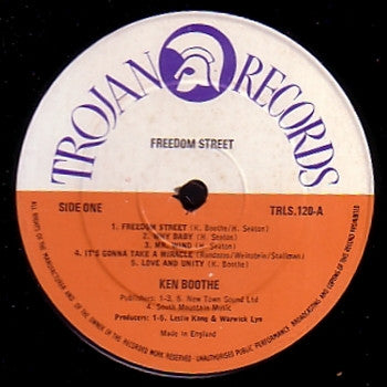 Ken Boothe | Freedom Street (12" Album)