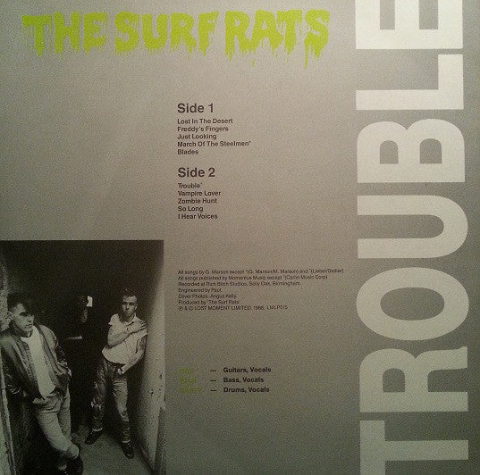 The Surf Rats | Trouble (12" album)