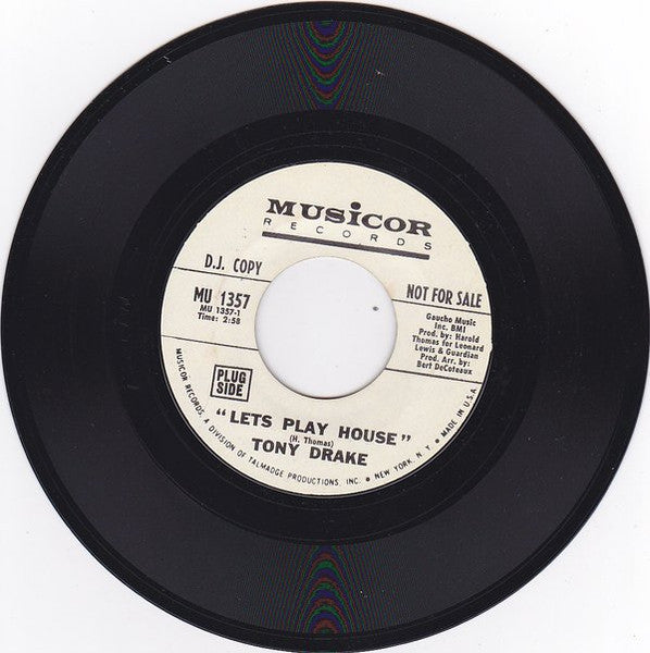 Tony Drake | Let's Play House / She's Gone (7" single)