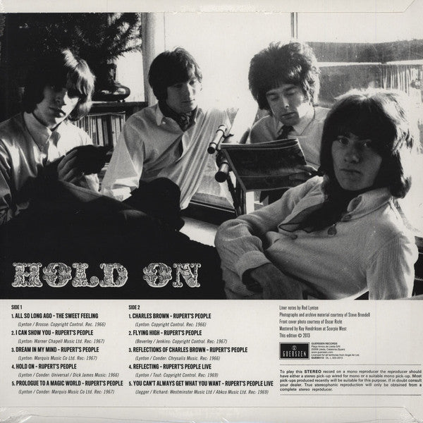 Rupert's People | Hold On (12 inch LP)