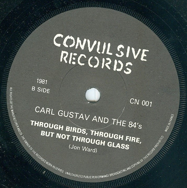Carl Gustav & The 84'S | I Want To Kill Russians (7 inch single)
