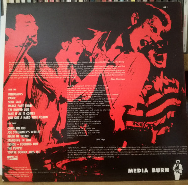 The Sting-Rays | Live Retaliation (12" album)