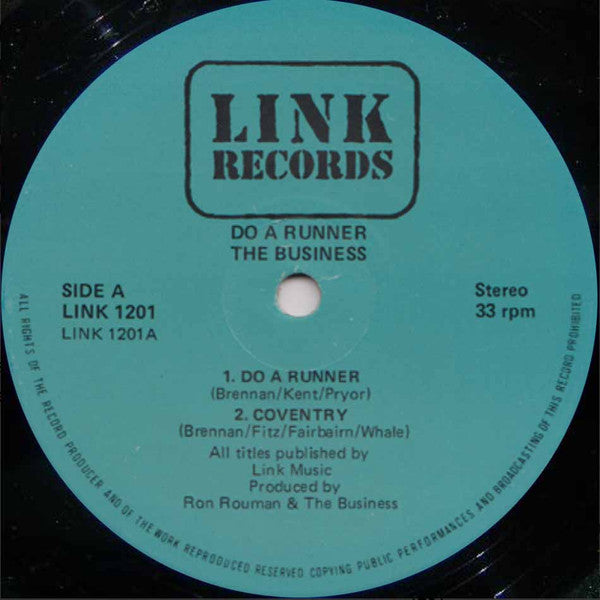 The Business | Do A Runner (12" single)