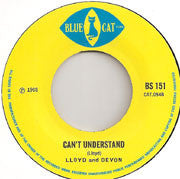 Lloyd & Devon | Can't Understand / Out Of The Fire (7" single)