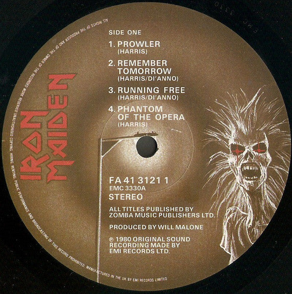 Iron Maiden | Iron Maiden (12" Album)