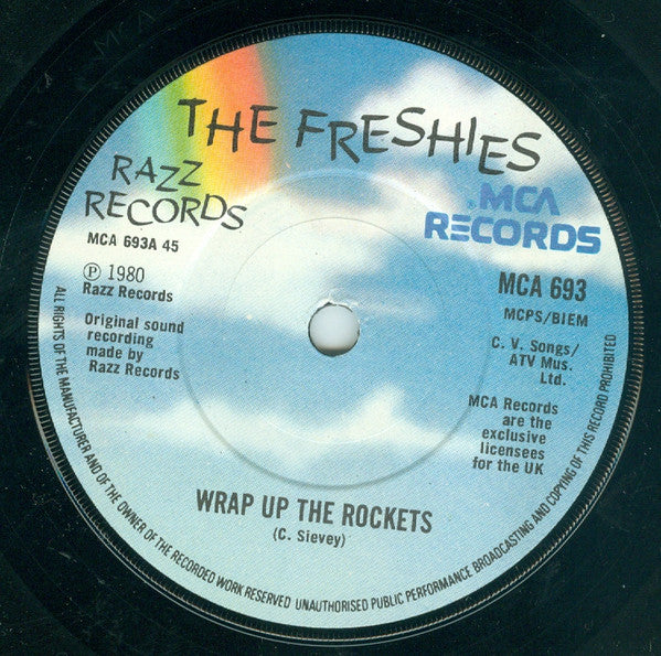 The Freshies | Wrap Up The Rockets (7" single)