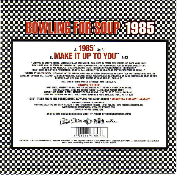 Bowling For Soup | 1985 (7" single)