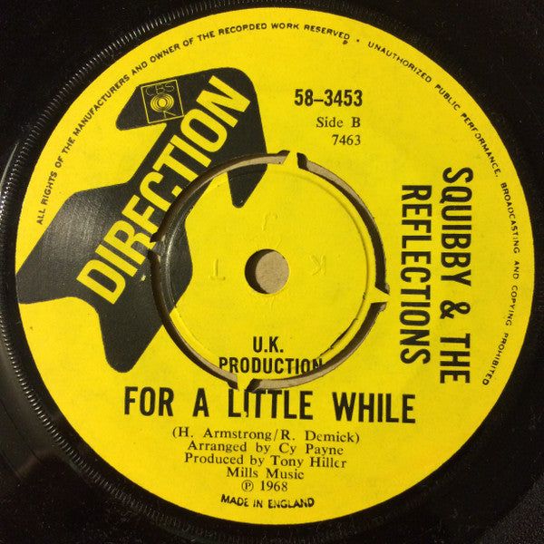 Squibby & The Reflections | Ragamuffin (7" single)