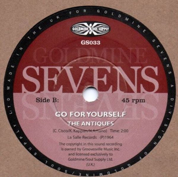 The Utopias / The Antiques – Girls Are Against Me / Go For Yourself