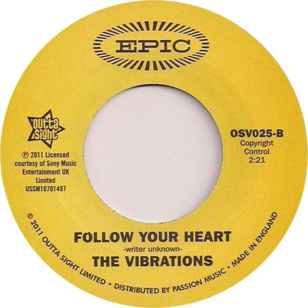 The Vibrations | 'Cause You're Mine (7" single)