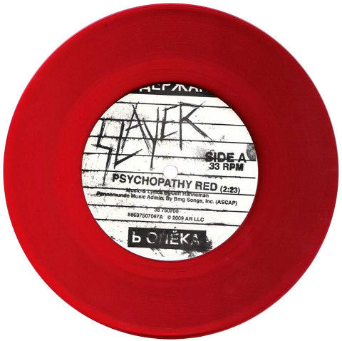Slayer | Psychopathy Red (7" single)