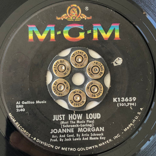 Joanne Morgan | Just How Loud (Must The Music Play) (7" single)