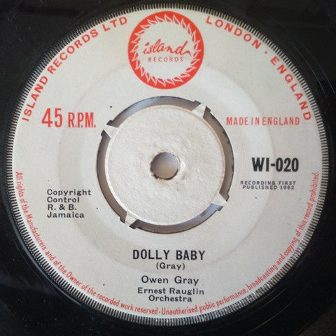 Owen Gray | Audrey (7" single)