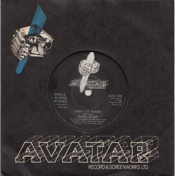 Dark Star | Lady Of Mars (7" single)
