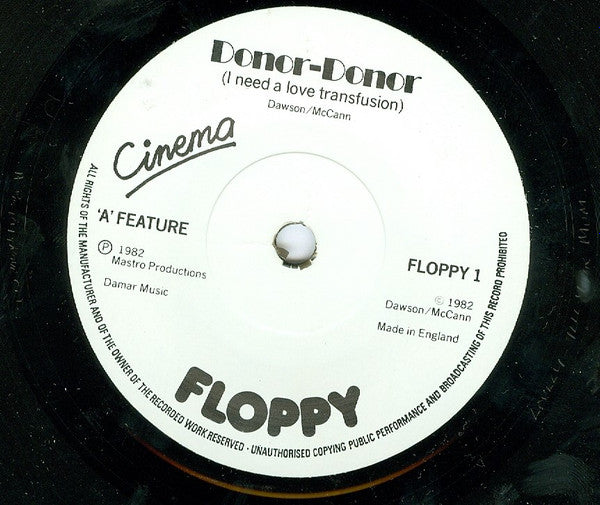 Cinema | Donor-Donor (I Need A Love Tranfusion) (7" single)