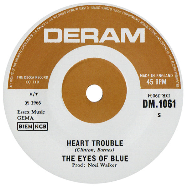 The Eyes Of Blue | Supermarket Full Of Cans / Heart Trouble (7" single)