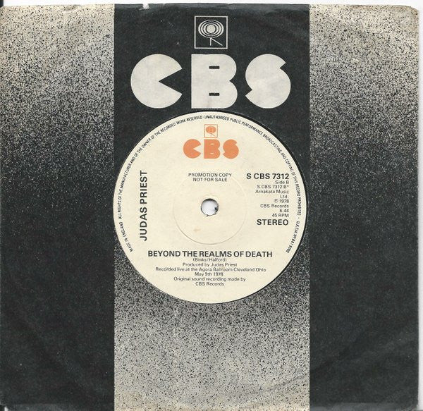 Judas Priest | Evening Star (7" single)