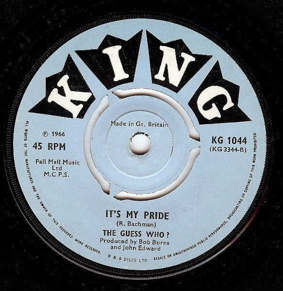 The Guess Who? | His Girl (7" single)