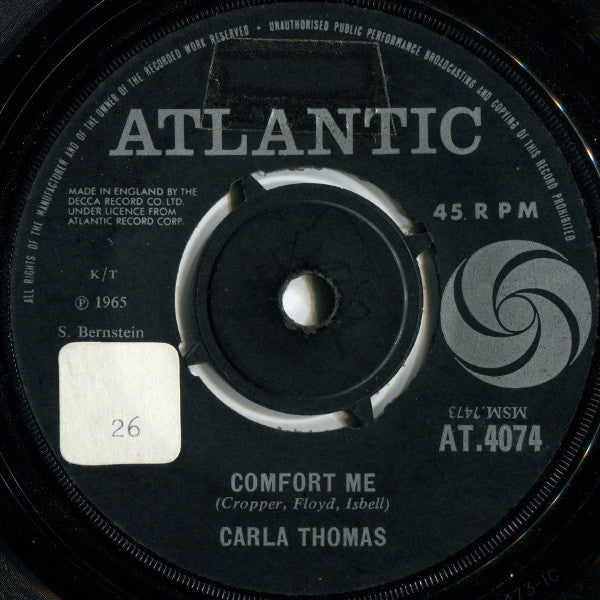 Carla Thomas | Comfort Me (7" single)