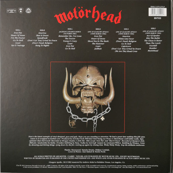 Motörhead | Iron Fist (12" Album)