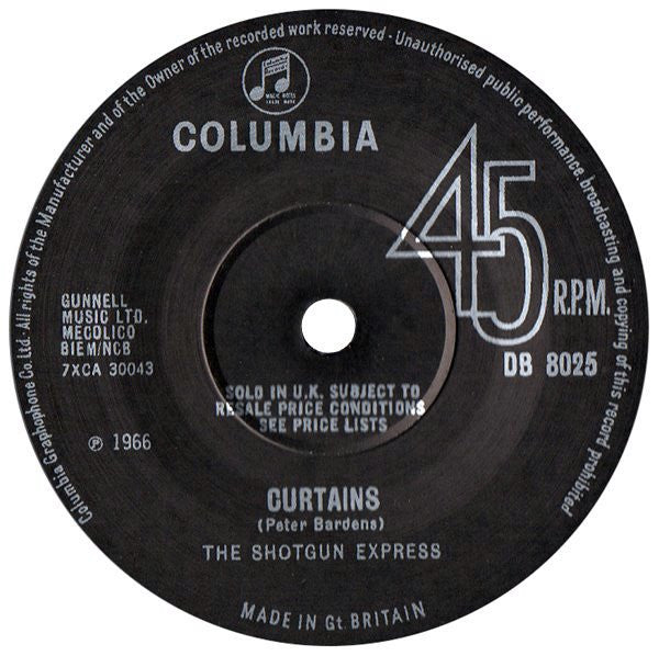 The Shotgun Express | I Could Feel The Whole World Turn Round (7" single)