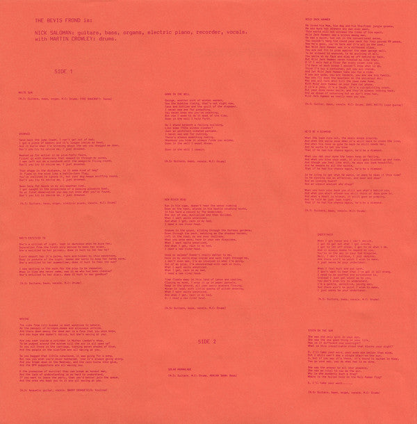 The Bevis Frond | New River Head (12" album)