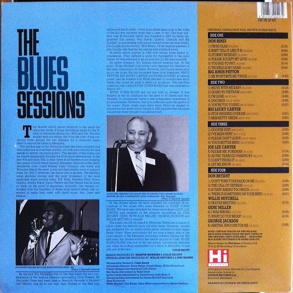 Various | Hi Records: The Blues Sessions (12 inch LP)