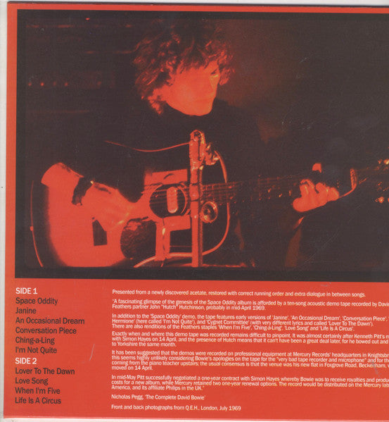 David Bowie | The Beckenham Oddity Redux (12" album)