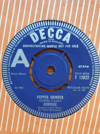 Gervase | Pepper Grinder (7" single)