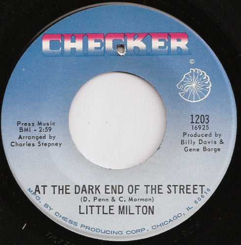 Little Milton | At The Dark End Of The Street (7 inch single)