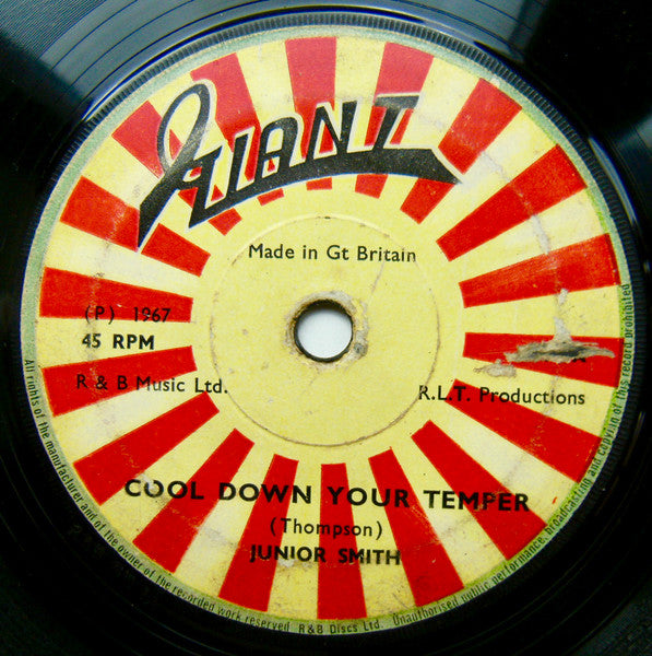 Junior Smith | Cool Down Your Temper (7" single)