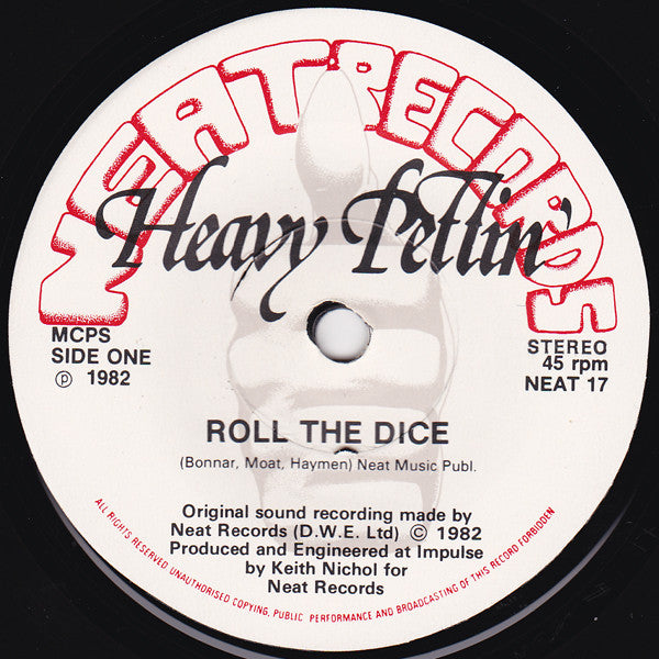 Heavy Pettin' | Roll The Dice (7" single)