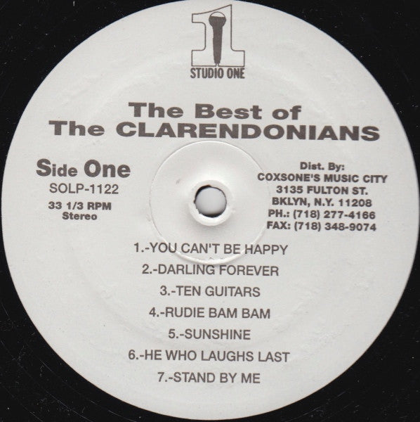 The Clarendonians | The Best Of The Clarendonians (12" Album)