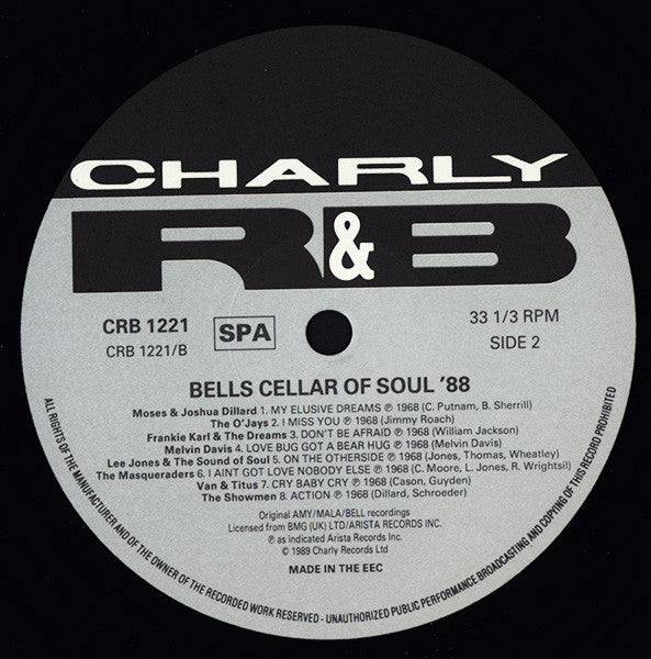 Various | Bell's Cellar Of Soul '89 (12" album)