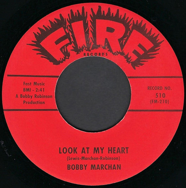Bobby Marchan | Yes It's Written All Over Your Face ( 7 inch single)